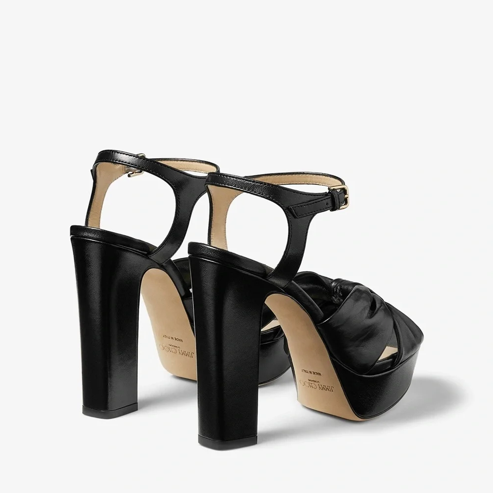 Jimmy Choo Heloise Nappa Platform Heel - Picture 2 of 12